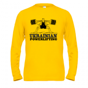 Чоловічий лонгслів Ukranian powerlifting