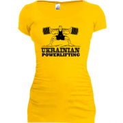 Подовжена футболка Ukranian powerlifting