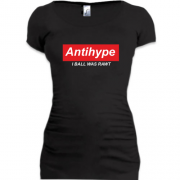 Подовжена футболка Antihype - I ball was rawt