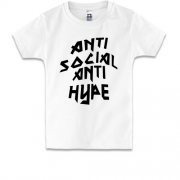 Детская футболка Anti Social Anti Hype