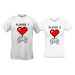 Парні футболки Player 1/ player 2