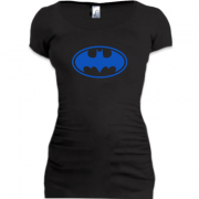 Женская удлиненная футболка Шелдона Batman
