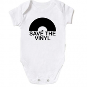 Детское боди Save the vinyl
