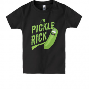 Детская футболка I'm pickle Rick (2)