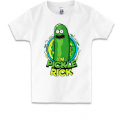 Детская футболка pickle Rick