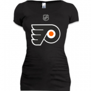 Женская удлиненная футболка Philadelphia Flyers