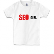 Детская футболка SEO girl