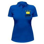 Жіноча футболка-поло Queen af great family
