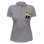 Жіноча футболка-поло з пандой (донька)