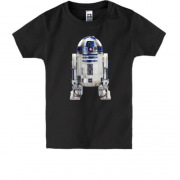 Детская футболка с рисунком робота R2 D2