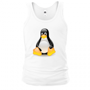 Чоловіча майка з пінгвіном Linux
