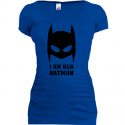 Подовжена футболка I am her batman