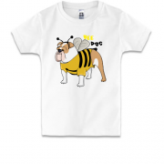 Детская футболка Bee dog