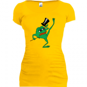 Подовжена футболка pepe the frog