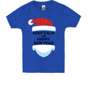 Дитяча футболка Keep calm and Happy New Year
