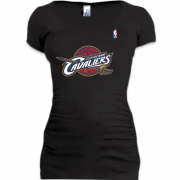 Женская удлиненная футболка Cleveland Cavaliers