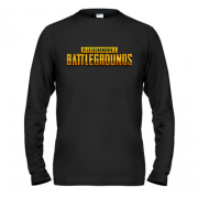 Чоловічий лонгслів PlayerUnknown’s Battlegrounds logo