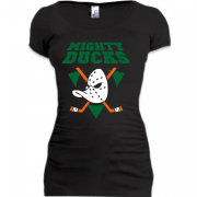 Женская удлиненная футболка Anaheim Mighty Ducks