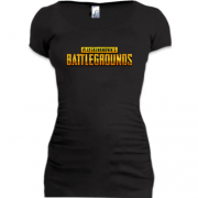 Подовжена футболка PlayerUnknown’s Battlegrounds logo