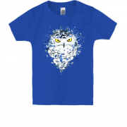 Детская футболка с полярной совой