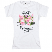 Футболка Princess cat (з квітів)