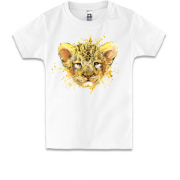 Детская футболка со львёнком
