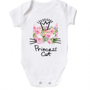 Дитячий боді Princess cat (з квітів)