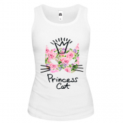 Жіноча майка Princess cat (з квітів)