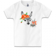 Детская футболка с олененком (2)