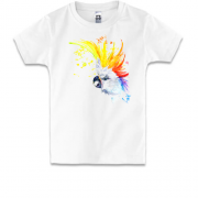 Детская футболка с попугаем (2)