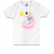 Детская футболка с зайцем-феей