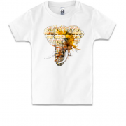 Дитяча футболка зі стилізованим слоном