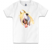 Дитяча футболка з акварельним конем