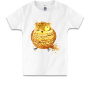 Дитяча футболка з совою-мрійником