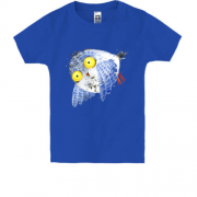 Дитяча футболка з совою що летить  (1)