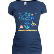 Подовжена футболка Sea vacation