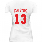 Женская удлиненная футболка Pavel Datsyuk