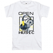 Футболка Open your music (2)