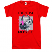 Футболка Open your music (3)