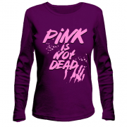 Жіночий лонгслів Pink is not dead (1)