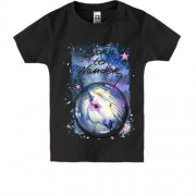 Дитяча футболка з єдинорогом "Born to wonder" (2)