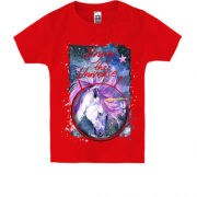 Дитяча футболка з єдинорогом "Enjoy the universe" (3)