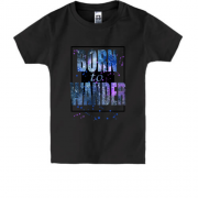 Детская футболка Born to wander
