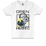 Дитяча футболка Open your music (2)