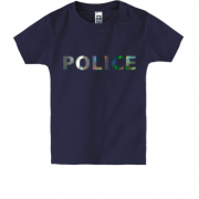 Детская футболка POLICE (голограмма) (голограмма)