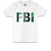 Дитяча футболка FBI (голограма) (голограма)