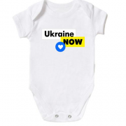 Дитячий боді Ukraine NOW з серцем