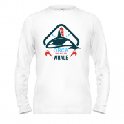 Чоловічий лонгслів Orca the killer whale