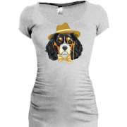 Подовжена футболка Аристократична собака