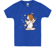Детская футболка ангелочек в пижаме